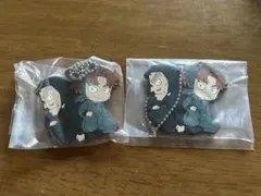 忍たま乱太郎　でふぉラバ！最強の軍師　キーホルダー2 山田伝蔵　山田利吉 二個