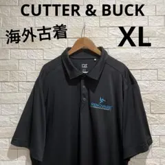 海外古着　カッターアンドバック　半袖　半袖ポロシャツ　ビッグサイズ　サイズXL