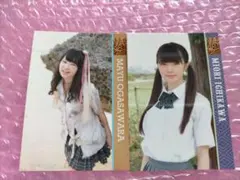 NMB48 小笠原茉由 市川美織 カード