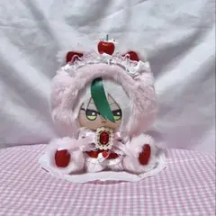 ハンドメイド 着ぐるみ おすわりぬい服 推し活 桃色 白色 赤色 d532