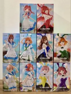 五等分の花嫁　フィギュア　まとめ売り　10体セット