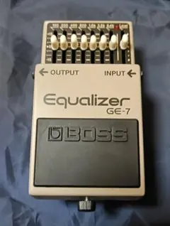 1982年7月製最初期型 BOSS GE-7 ボス イコライザー 黒ネジ・ラベル 1982年7月製最初期型 BOSS GE-7 ボス イコライザー 黒ネジ・ラベル