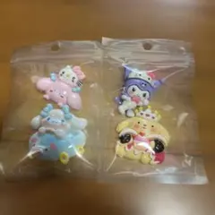 値下げ！サンリオキャラクター シナロール、ハローキティ 4個セット