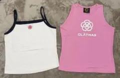 【美品】Cláthas タンクトップ キャミソール 2点セット 38のサムネイル