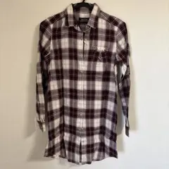 East Boy チェック柄 長袖シャツ 9号