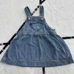 デニムサロペット　ワンピース　GAP Baby gap