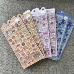 即購入⭕️最安✨オリジナル ボンボンドロップシール 6枚セット