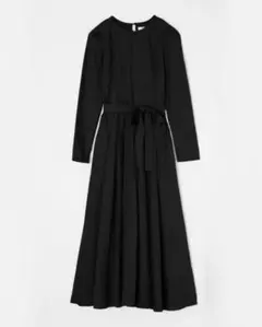 MOUSSY TUCK FLARE ドレス ロングワンピース シャツワンピース