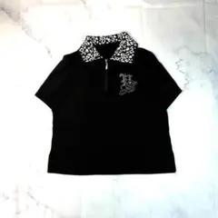 イタリア製】エトロ ETRO ペイズリー柄 鹿の子 ポロシャツ M 白紺