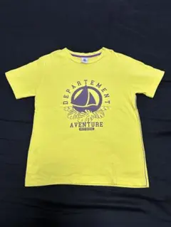 PETIT BATEAU イエロー Tシャツ 6ans/116cm