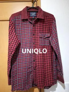 UNIQLO チェック柄 フランネルシャツ M