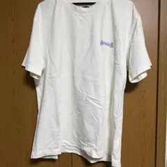 ホワイト Tシャツ 紫色デザイン 限定色