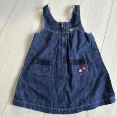 ミキハウス　ジャンパースカート　90
