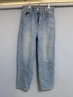 LOWRYS FARM ライトブルー レディースストレートデニム