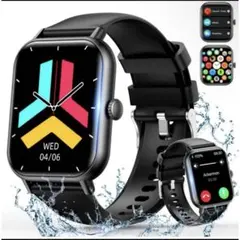 スマートウォッチ Bluetooth5.3 通話機能付き 2.0インチ大画面