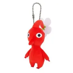 ピクミン ぬいぐるみマスコット 赤ピクミン（花）ボールチェーン