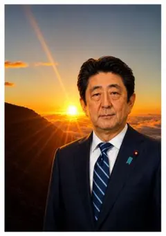 安倍晋三先生 写真 ポストカードサイズ - メルカリ