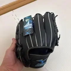【未使用】ミズノ　グローブ　プロフェッショナルモデル　　軟式　サイン入り ミズノ プロフェッショナル イチロー引退記念 軟式グラブ 外野手