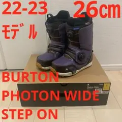 BURTON PHOTON WIDE STEP ON 26cm 22-23モデル