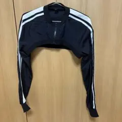 SHEIN クロップドジャケット M ブラック