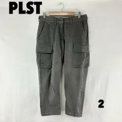 ☆W0180T☆ PLST クロップドパンツ