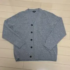 UNIQLO グレー カーディガン Lのサムネイル