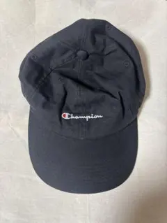Champion 黒 キャップ