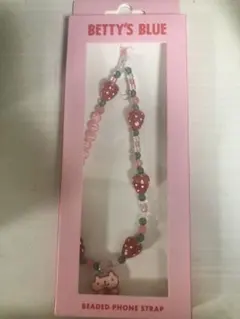 べティーズブルー skinnydip ストロベリー フォンストラップ