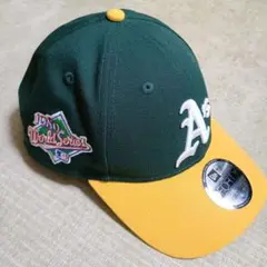 NEWERA 緑 キャップ ベースボール アスレチックス 帽子メンズ9FORTY