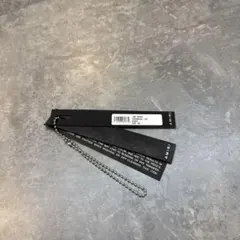 【正規品】AMIRI タグ 3連タグ レザー 紙 ボールチェーン