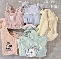 ワンピース、フーディー　70-86サイズ セット売り