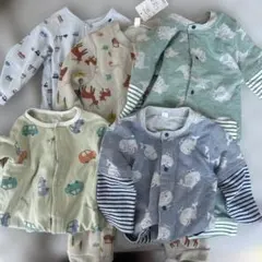 長袖カバーオール 5点セット