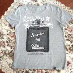 PALUCU グレー Tシャツ 音楽テーマ