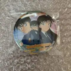 名探偵コナン　一番茶屋　江戸川コナン　工藤新一　毛利蘭　缶バッジ