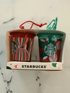 スターバックス コーヒー ホリデー オーナメント ゴールドカップ セット