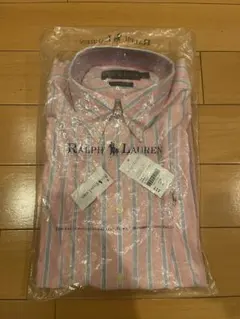Ralph Lauren ストライプ　ボタンダウンシャツ 長袖