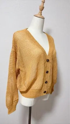 ワールド CORDIER コルディア 春物カーディガン 定価¥27,500