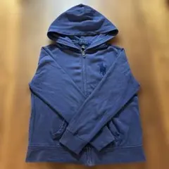 ◆Polo Ralph Lauren◆ビッグポニージップアップパーカー◆ネイビー