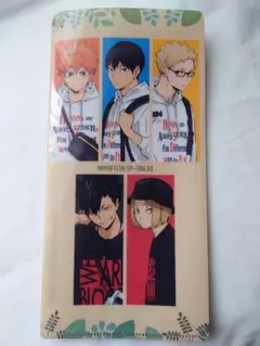 ハイキュー 東武動物公園 チケットホルダー 全員集合ポストカード