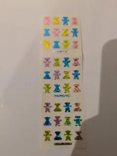 Sandylion サンディライオン キラキラ オーロラシール サンタ くま