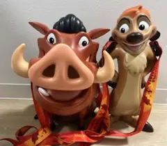 【WDWアニマルキングダム限定】プンバァ+ティモン WDWアニマルキングダム25周年記念】パーク限定プンバァ&ティモン