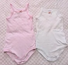 PETIT BATEAU キャミソール ボディ肌着 2枚セット