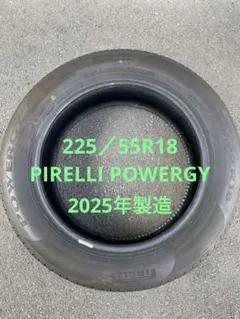 送料込　9部山　ピレリ225/55 R18 中古タイヤ1本　2025年製造のサムネイル