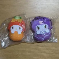 【サンリオ】マイメロ、クロミ 野菜おくるみマスコット 2点セット 匿名