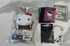 タイトーくじ　侍ジャパン　キティ D賞マスコット応援 G賞クリアカードセット