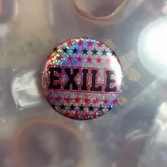 EXILE デカ缶バッチ