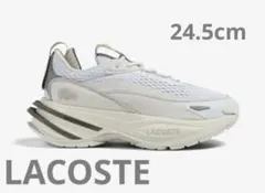 【24.5㎝】LACOSTE ラコステ厚底チャンキーソール ホワイトスニーカー