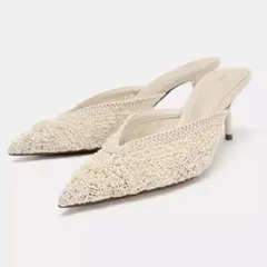 36300円⭐︎ツルバイマリコオイカワ Theresa ハラコ　トープ　新品23 36300円⭐︎ツルバイマリコオイカワ Theresa ハラコ トープ 新品23