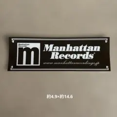 Manhattan Records ステッカー シール マンハッタンレコード - メルカリ