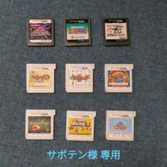 サボテン様 専用 / ニンテンドー3DS ゲームソフトセット (9点)